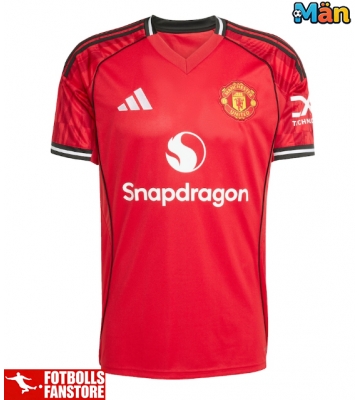 Manchester United Hemmatröja 2025-26 Kortärmad